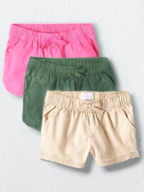 Kids Girl Size 10 Pull On Elastic Waist Shorts GAP, Children’s Place Bundle Lot